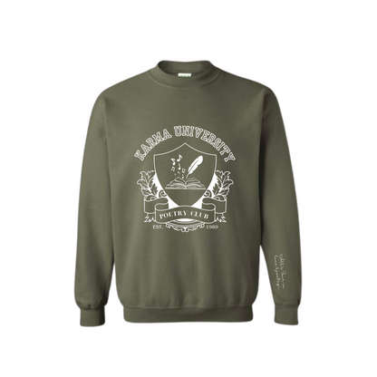 University Poetry Club - Military Green