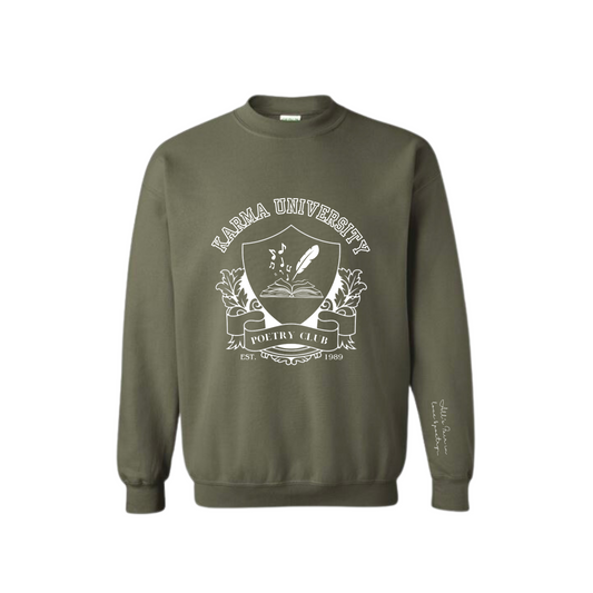 University Poetry Club - Military Green
