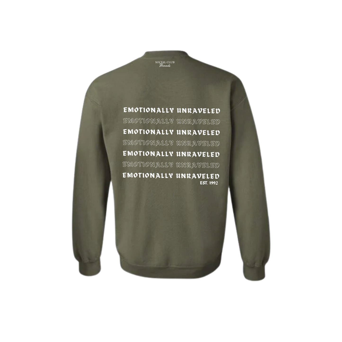 Emotionally Unraveled - Military Green