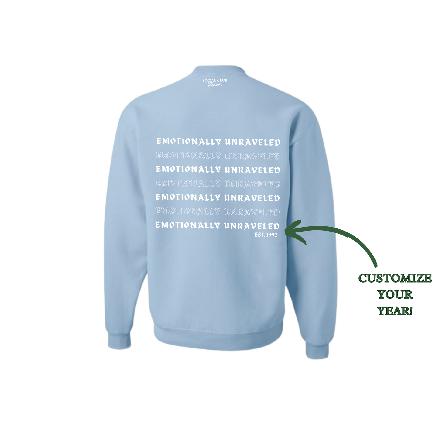 Emotionally Unraveled - Light Blue