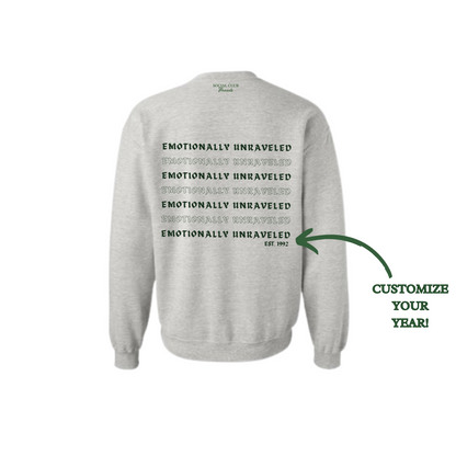 Emotionally Unraveled - Ash with Military Green