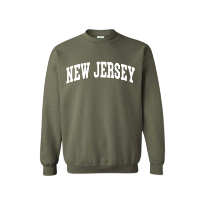 New Jersey State of Mind - Military Green