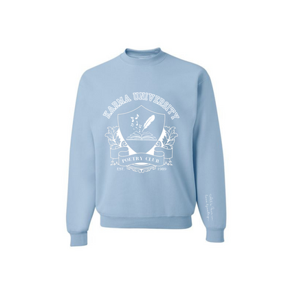 SAMPLE SALE University Poetry Club - Light Blue